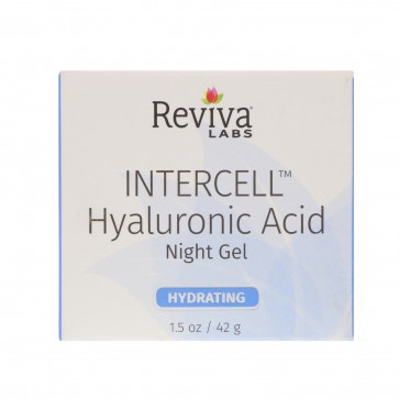 Reviva Labs Intercell Hyaluronic Acid Night Gel 1.25 oz