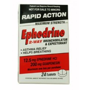 Rapid Action Ephedrine | Rapid Action Ephedrine 12.5 mg