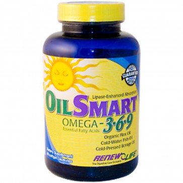 Renew Life Oil Smart Omega 3-6-9 Formula 90 Softgels