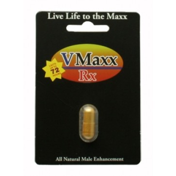 V Maxx RX- Natural Male Enhancement- 350 mg- 1 Capsule