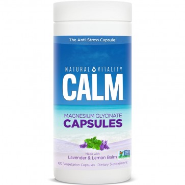 Natural Vitality Calm Magnesium Glycinate 60 Capsules