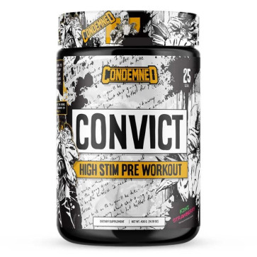 Condemned Convict Pre Workout Kiwi Strawberry 25 Servings