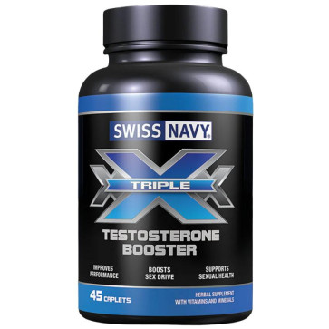 Swiss Navy Triple X Testosterone Booster with Testofen 45 Caplets