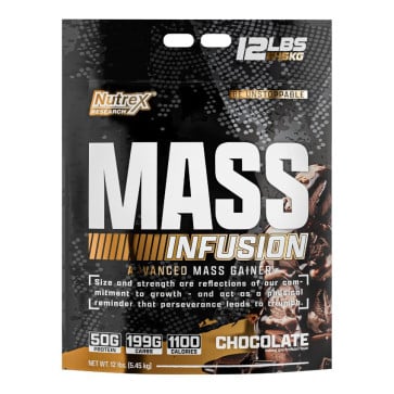 Nutrex Mass Infusion Chocolate 12 lbs