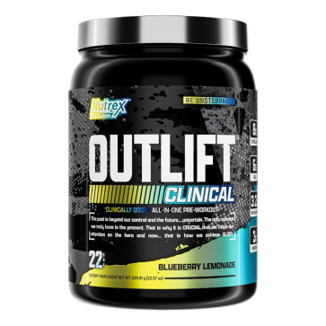 Nutrex Outlift Clinical Blueberry Lemonade 22 Servings