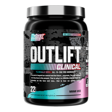 Nutrex Outlift Clinical Miami Vice 22 Servings