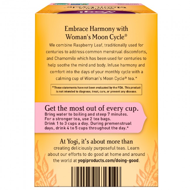 Yogi Woman's Moon Cycle Tea Bags - 16 CT, Tea