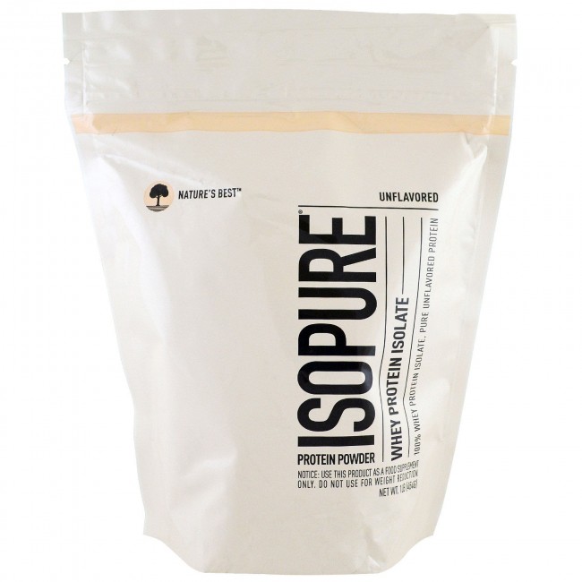 Nature's Best Isopure Whey Protein Isolate Unflavored 1 lb
