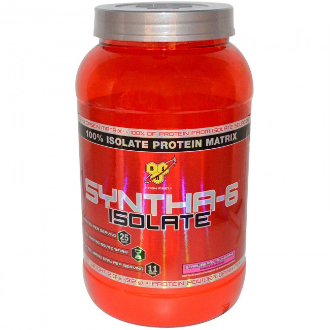 Bsn Syntha 6 Isolate Strawberry 2 01 Lbs