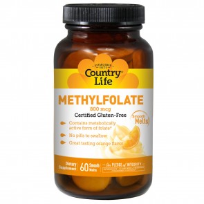 Methylfolate Fast Acting Smooth Melt Orange 800 mcg. - 60 Tablet(s)