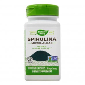 Nature's Way Spirulina Micro-Algae 100 Capsules