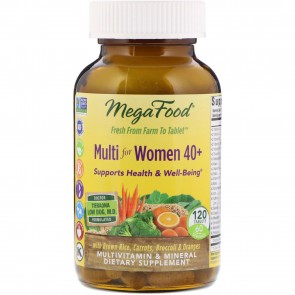 MegaFood Multi for Women 40+ 120 Tablets
