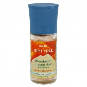 Aloha Bay Himalayan Mini Mill Crystal Salt With Grinder 3.5 oz