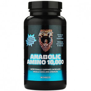 Anabolic Amino 10,000 90 Tablets by Healthy N Fit 