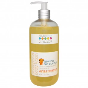 Nature's Baby Shampoo & Body Wash Vanilla Tangerine 16 fl oz 
