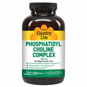 Country Life Phosphatidyl Choline 200 Softgels