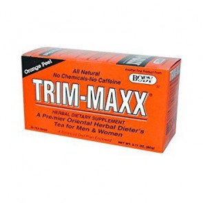Body Breakthrough Trim-Maxx Men and Woman Orange Peel 30 Tea Bags