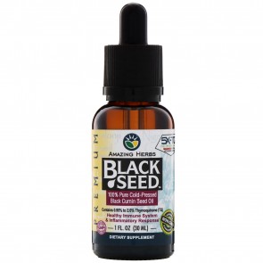 Amazing Herbs Premium Black Seed Oil 1 fl oz