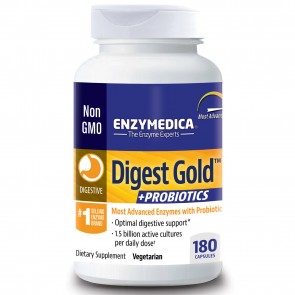 Enzymedica Digest Gold Plus Probiotics 180 Capsules