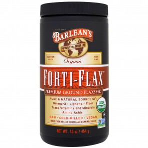Barlean's Natural Nutrition Forti Flax 100% Organic 16 oz