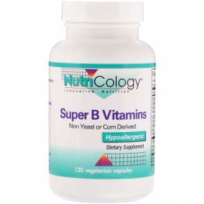 Nutricology Super B Vitamins 120 Vegicaps