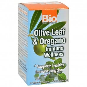 Bio Nutrition Olive Leaf and Oregano Immune Wellness