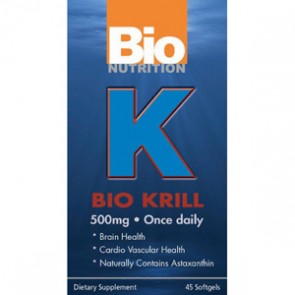 Bio Nutrition-Krill Oil 500mg 45 Softgels