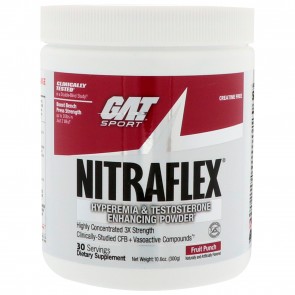 GAT Nitraflex Fruit Punch 10.6 oz (300 gm)