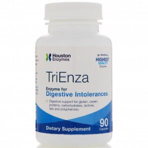 Houston Enzymes - TriEnza with DPP IV Activity, 90 Capsules