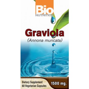 Bio Nutrition Graviola (Annona Muricata) 1500mg 60 Capsules
