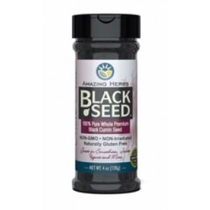 Amazing Herbs Black Seed 100 Pure Whole Premium Black Cumin Seed 4 oz | Black Seed 100 Pure Whole Premium Black Cumin Seed 4 oz