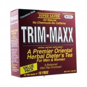Body Breakthrough Trim-Maxx Tea for Men and Women Cinnamon Stick 70 Tea Bags