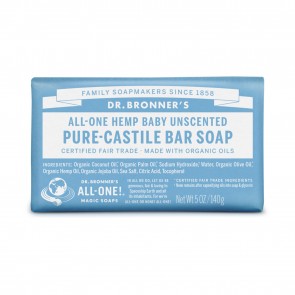Dr. Bronner's Pure Castile Soap Bar Baby Mild 5 oz