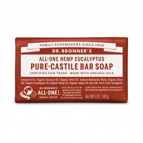Dr. Bronner's Pure Castile Soap Bar Eucalyptus 5 oz