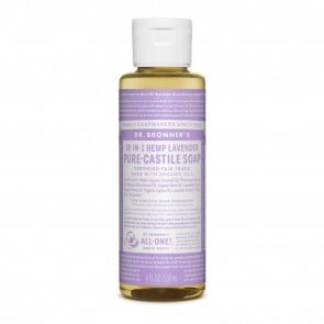 Dr. Bronner's Pure Castile Liquid Organic Soap Lavender 4 oz