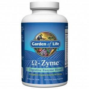 Garden of Life Omega- Zyme 180 Vegetarian Caplets