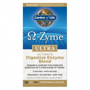 Garden of Life Omega Zyme Ultra 90 Vegetarian Capsules