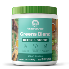 Amazing Grass Green Superfood Detox and Digest 7.4 oz (210 Grams)