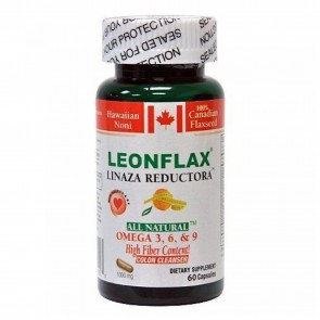LeonFlax Linaza Reductora De Grasa 60 Capsules by Natural Health Corporation