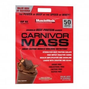 Carnivor Mass Chocolate Fudge 10 lbs by MuscleMeds