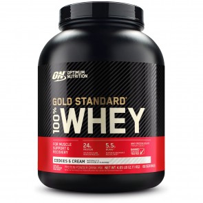 Optimum Nutrition Gold Standard 100% Whey Cookies and Cream 5 lbs