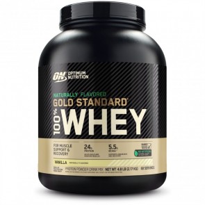 Optimum Nutrition Naturally Flavored Gold Standard 100% Whey Vanilla 4.8 lb