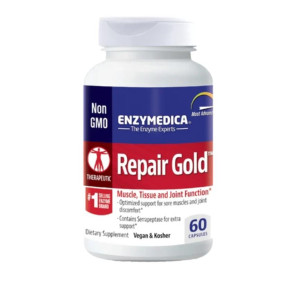 Enzymedica Repair Gold Muscle, Tissue and Joint Function 60 Capsules
